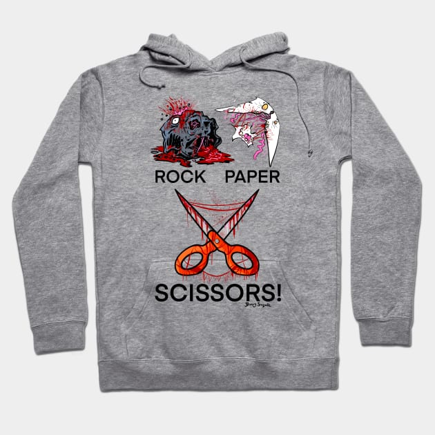 Scissors Wins Hoodie by DougSQ